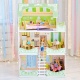 Деревянный кукольный домик "Луиза Виф", с мебелью 7 предметов в наборе, для кукол 20 см - 1