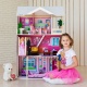 Деревянный кукольный домик "Сицилия", с мебелью 16 предметов в наборе, для кукол 30 см - 6