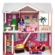 Деревянный кукольный домик "Сицилия", с мебелью 16 предметов в наборе, для кукол 30 см - 2