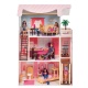 Деревянный кукольный домик "Эмилия-Романья", с мебелью 19 предметов в наборе, для кукол 30 см - 2