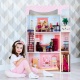 Деревянный кукольный домик "Эмилия-Романья", с мебелью 19 предметов в наборе, для кукол 30 см - 1