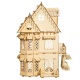 Деревянный кукольный домик Серия "Я дизайнер"  "Дом принцессы", конструктор, для кукол 30 см - 8