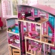 Деревянный кукольный домик "Мерцание", с мебелью 30 предметов в наборе и с гаражом, для кукол 30 см - 8
