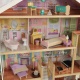Деревянный кукольный домик "Роскошь", с мебелью 34 предмета в наборе и с гаражом, для кукол 30 см - 7