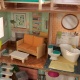 Деревянный кукольный домик "Дотти", с мебелью 17 предметов в наборе, свет, звук, для кукол 30 см - 6