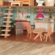Деревянный кукольный домик "Дотти", с мебелью 17 предметов в наборе, свет, звук, для кукол 30 см - 2