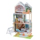 Деревянный кукольный домик "Хэлли", с мебелью 31 предмет в наборе, свет, звук, для кукол 30 см - 3