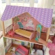 Деревянный кукольный домик "Поппи", с мебелью 11 предметов в наборе, для кукол 30 см - 11