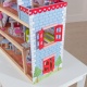 Деревянный кукольный домик "Ава", с мебелью 10 предметов в наборе, для кукол 30 см - 8
