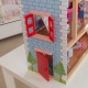 Деревянный кукольный домик "Ава", с мебелью 10 предметов в наборе, для кукол 30 см - 6