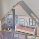 Деревянный кукольный домик "Алина", с мебелью 15 предметов в наборе, свет, для кукол 30 см - 6