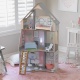 Деревянный кукольный домик "Алина", с мебелью 15 предметов в наборе, свет, для кукол 30 см - 1