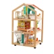 Деревянный кукольный домик "Ассембли", открытый на 360°, на колесиках, с мебелью 42 предмета в наборе, для кукол 30 см - 13