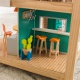 Деревянный кукольный домик "Ассембли", открытый на 360°, на колесиках, с мебелью 42 предмета в наборе, для кукол 30 см - 2