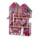 Деревянный кукольный домик "Бэлла", с мебелью 16 предметов в наборе, свет, звук, для кукол 30 см - 12