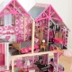 Деревянный кукольный домик "Бэлла", с мебелью 16 предметов в наборе, свет, звук, для кукол 30 см - 10