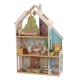 Деревянный кукольный домик "Зоя", с мебелью 18 предметов в наборе, свет, звук, для кукол 30 см - 12