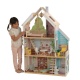 Деревянный кукольный домик "Зоя", с мебелью 18 предметов в наборе, свет, звук, для кукол 30 см - 9