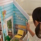 Деревянный кукольный домик "Зоя", с мебелью 18 предметов в наборе, свет, звук, для кукол 30 см - 3