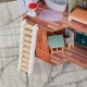 Деревянный кукольный домик "Марлоу", с мебелью 14 предметов в наборе, свет, звук, для кукол 30 см - 8
