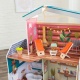 Деревянный кукольный домик "Марлоу", с мебелью 14 предметов в наборе, свет, звук, для кукол 30 см - 1
