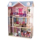 Деревянный кукольный домик "Мечта", с мебелью 14 предметов в наборе, свет, звук, для кукол 30 см - 13