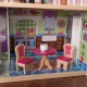Деревянный кукольный домик "Мечта", с мебелью 14 предметов в наборе, свет, звук, для кукол 30 см - 8
