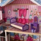 Деревянный кукольный домик "Мечта", с мебелью 14 предметов в наборе, свет, звук, для кукол 30 см - 6