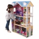 Деревянный кукольный домик "Мечта", с мебелью 14 предметов в наборе, свет, звук, для кукол 30 см - 3