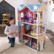 Деревянный кукольный домик "Мечта", с мебелью 14 предметов в наборе, свет, звук, для кукол 30 см - 2