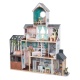 Деревянный кукольный домик "Особняк Селесты", с мебелью 24 предмета в наборе и с гаражом, свет, звук, для кукол 30 см - 13
