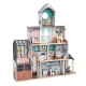 Деревянный кукольный домик "Особняк Селесты", с мебелью 24 предмета в наборе и с гаражом, свет, звук, для кукол 30 см - 11
