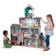 Деревянный кукольный домик "Особняк Селесты", с мебелью 24 предмета в наборе и с гаражом, свет, звук, для кукол 30 см - 9