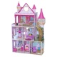Деревянный кукольный домик "Розовый Замок", с мебелью 16 предмета в наборе, свет, звук, для кукол 30 см - 11