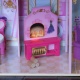Деревянный кукольный домик "Розовый Замок", с мебелью 16 предмета в наборе, свет, звук, для кукол 30 см - 8