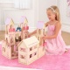 Деревянный кукольный домик "Замок принцессы", с мебелью 17 предметов в наборе, для кукол 12 см - 2