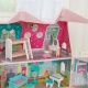 Деревянный кукольный домик "Особняк Эбби", с мебелью 18 предметов в наборе, для кукол 12 см - 8