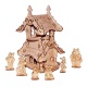 Деревянный кукольный домик Серии "Я конструктор" "Теремок", конструктор, для кукол 12 см - 1