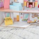 Деревянный кукольный домик "Чарли", открытый на 360°, с мебелью 10 предметов в наборе, для кукол 17 см - 3