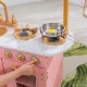 Кухня игровая Винтаж, цвет: розовый с золотом - 2