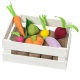 Набор овощей в ящике 12 предметов (с карточками) - 10