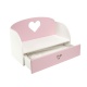 Диван – кровать "Сердце" Мини, цвет: розовый - 2