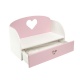 Диван – кровать "Сердце", цвет: розовый - 2