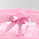 Кроватка - колыбелька для кукол с постельным бельем и балдахином, цвет: розовый - 2