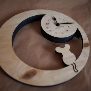Часы настенные Eco Mouse