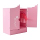 Шкаф для кукол "Звездочка", цвет: розовый - 1