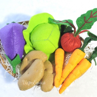 Игровой набор «Овощи»