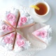 Торт игрушка из фетра «Розовый букет» - 2