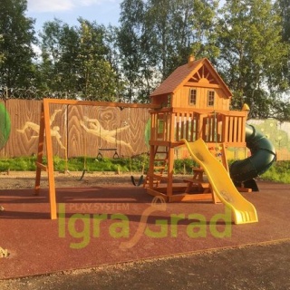 Детская площадка IgraGrad Шато с трубой (Домик)