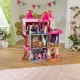 Деревянный кукольный домик "Книга Сказок", с мебелью 14 предметов в наборе, для кукол 30 см - 1